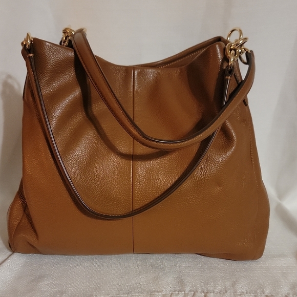 Coach Phoebe Leather Shoulder Bag - Picture 4 of 9
